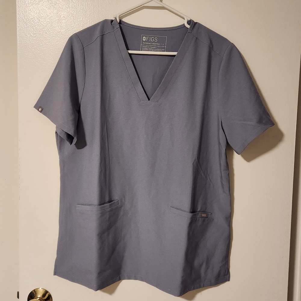 Figs Space Grey Casma Large NWT